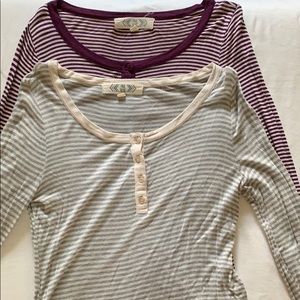 Stripped Henleys